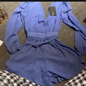 Romper blue